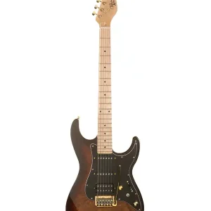 MICHAEL KELLY 1960CC GUITARE ELECTRIQUE BURL BURST EDITION Dernière Chance
