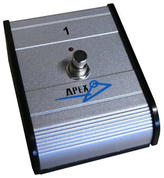 Apex Single Button Footswitch Offre Spéciale