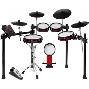 Prix Réduit ALESIS CRIMSONIIMESHKITSPED BATTERIE ELECTRONIQUE 5 FUTS & 4 CYMBALES