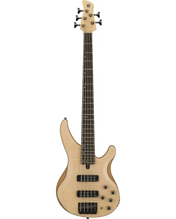 Usine Directe YAMAHA TRBX605FM NS BASSE ELECTRIQUE 5 CORDES NATURAL SATIN