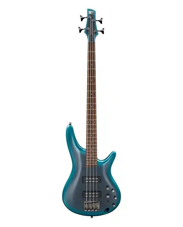 Bon Marché IBANEZ SR300E-CUB BASSE ELECTRIQUE CERULEAN AURA BURST