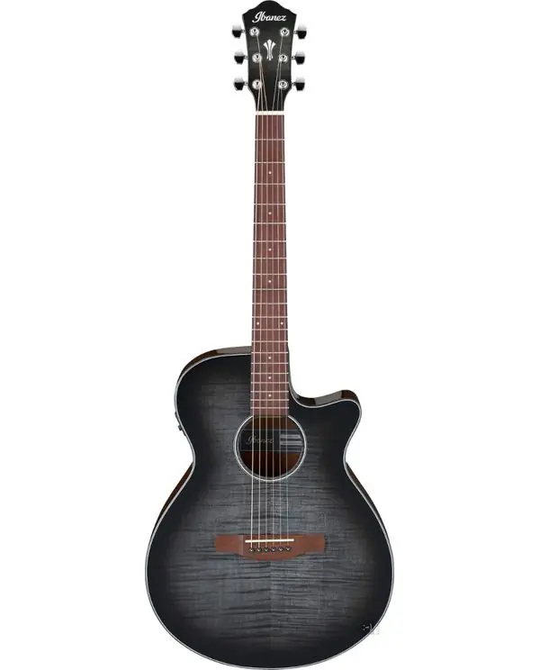 IBANEZ AEG70-TCH GUITARE FOLK ELECTRO TRANSPARENT CHARCOAL BURST Bon Plan