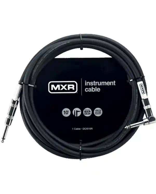 Expédition Rapide MXR DCIS10R CBLE STANDARD JACK COUDÉ 3M