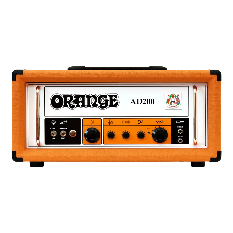 Achat Immédiat Orange Amplifiers AD200 V3 200 Watt Bass Head - Orange