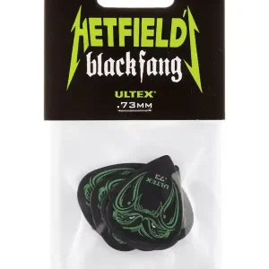 DUNLOP PH112P73 MEDIATOR JAMES HETFIELD PLAYER‘S 0,73 (pack de 6) Authentique