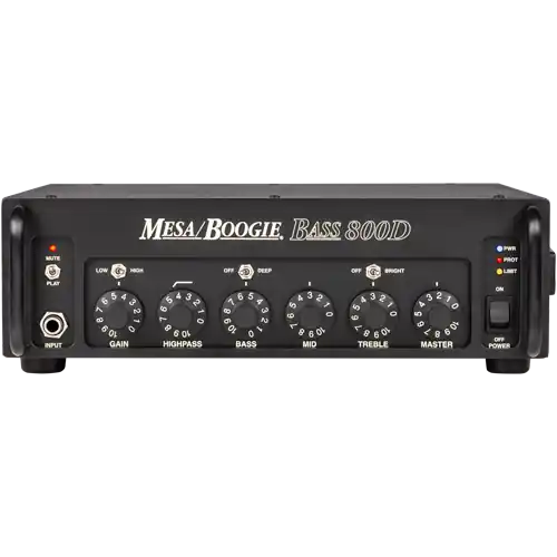 Réduction Mesa Boogie 800D Bass Head - Black