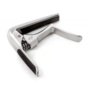 DUNLOP 63CSC CAPODASTRE ACOUSTIQUE TRIGGER FLY SATIN CHROME Haute Qualité