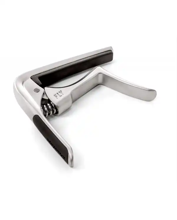 DUNLOP 63CSC CAPODASTRE ACOUSTIQUE TRIGGER FLY SATIN CHROME Haute Qualité