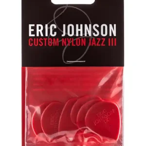 Achat Immédiat DUNLOP 47PEJ3N N MEDIATOR ERIC JOHNSON JAZZ III NYLON (pack de 6)