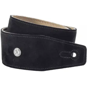 DUNLOP BMF-S01 COURROIE SUEDE CUIR NOIR EBONY Satisfait Ou Remboursé