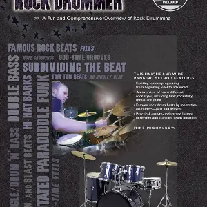 Acheter Direct Alfred Publishing The Total Rock Drummer - Michalkow - Drum Set - Book/Audio Online
