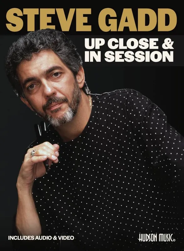 Hudson Music Up Close & In Session - Gadd - Drumset - Book/Media Online Livraison Express