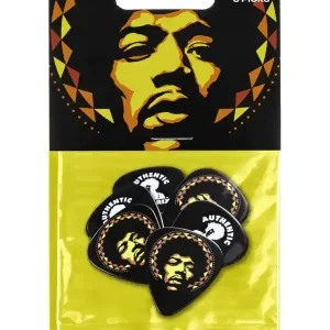DUNLOP JHP16HV MEDIATOR JIMI HENDRIX AURA PLAYER‘S (pack de 6) Meilleure Vente