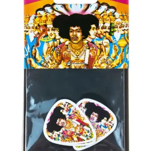 DUNLOP JHP02M MEDIATOR JIMI HENDRIX BOLD AS LOVE MEDIUM PLAYER (6) Bon Marché