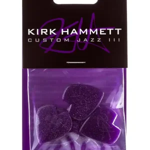 DUNLOP 47PKH3NPS MEDIATOR KIRK HAmmET PURPLE SPARKLE JAZZ (pack-6) Marque