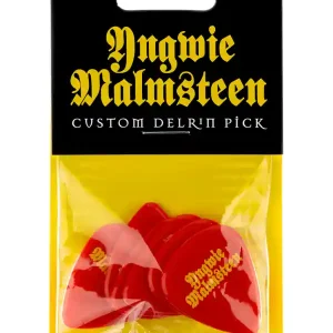 Affaire À Saisir DUNLOP YJMP02RD MEDIATOR YINGWIE MALMSTEEN DELRIN 2,0MM (6)