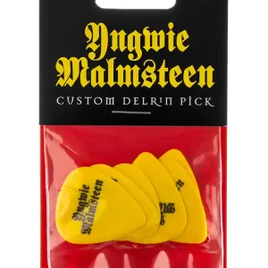 Nouveauté DUNLOP YJMP03YL MEDIATOR YINGWIE MALMSTEEN DELRIN 1,14 MM (6)