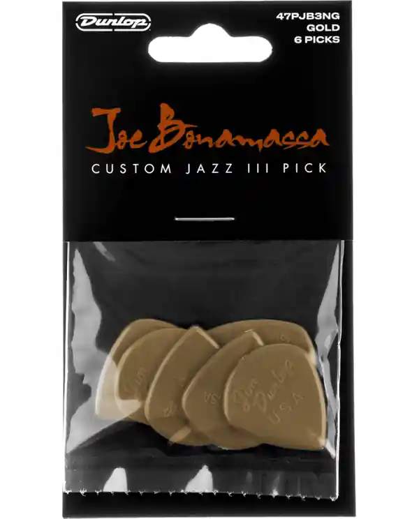 DUNLOP 47PJB3NG MEDIATOR JOE BONAMASSA CUSTOM JAZZ III (pack de 6) Acheter Direct