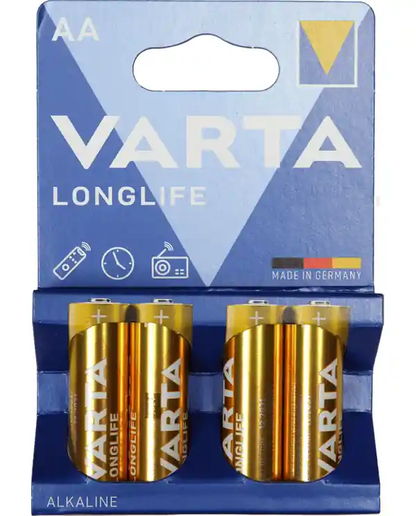 VARTA LR06-B PILES ALCALINE 4 PILES LR06/AA Affaire À Saisir