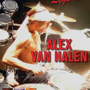Hal Leonard Modern Drummer Legends Alex Van Halen - Drumset - Book Prix Cassé
