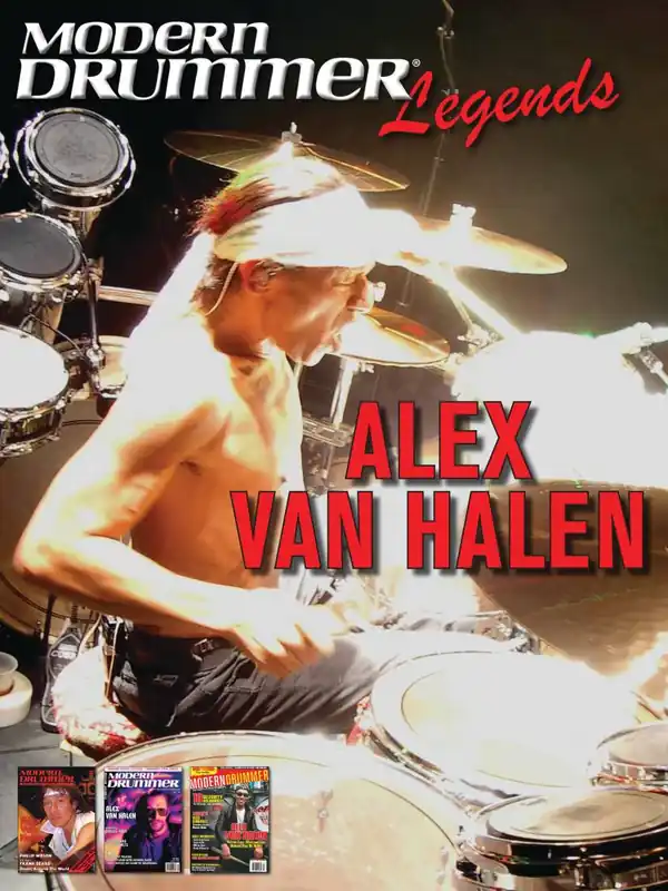 Hal Leonard Modern Drummer Legends Alex Van Halen - Drumset - Book Prix Cassé