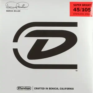 Usine Directe DUNLOP DBMMS45105 CORDES BASSES MARCUS MILLER MEDIUM