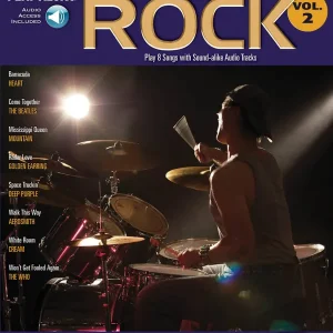 Prix Cassé Hal Leonard Classic Rock Drum Play-Along Volume 2 - Drum Set - Book/Audio Online