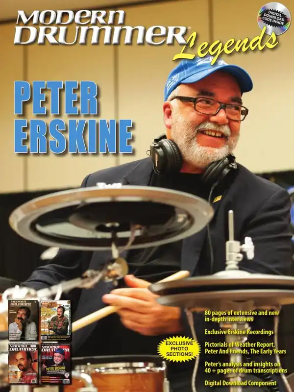 Vente Flash Hal Leonard Modern Drummer Legends Peter Erskine - Frangioni - Drum Set - Book/Audio Online