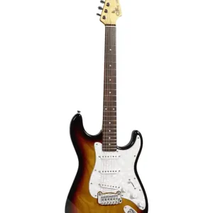 G&L TLEG-3TS-R GUITARE ELECTRIQUE TYPE STRATOCASTER SUNBURST Petit Prix