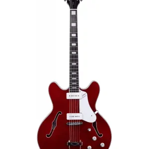 VOX BC-V90-CR "BOBCAT V90" GUITARE JAZZ ELECTRIQUE CHERRY RED Must-Have