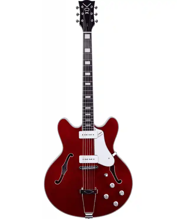VOX BC-V90-CR "BOBCAT V90" GUITARE JAZZ ELECTRIQUE CHERRY RED Must-Have