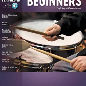 Hal Leonard More Songs for Beginners Drum Play-Along Volume 52 - Drum Set - Book/Audio Online Certifié