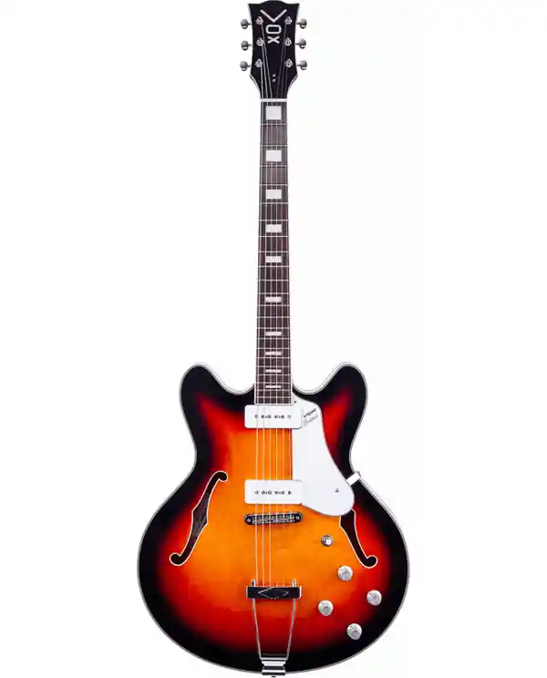 Prix Promo VOX BC-V90-SB "BOBCAT V90" GUITARE JAZZ ELECTRIQUE SUNBURST