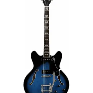 Commander Vite VOX BC-V90B-BL "BOBCAT V90" GUITARE JAZZ ELECTRIQUE SAPPHIRE BLUE