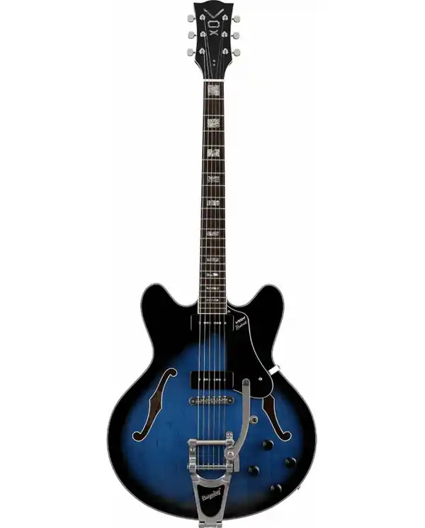 Commander Vite VOX BC-V90B-BL "BOBCAT V90" GUITARE JAZZ ELECTRIQUE SAPPHIRE BLUE