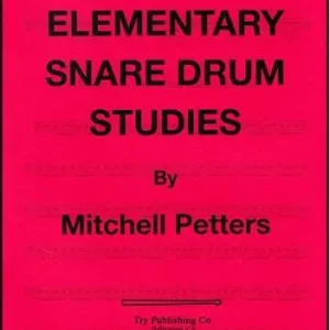 Try Publishing Elementary Snare Drum Studies - Peters - Book Paiement Sécurisé