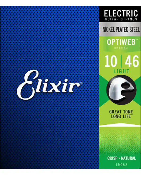 Produit De Marque ELIXIR OPTIWEB 19052 JEU CORDES ELECTRIQUES LIGHT 10-46