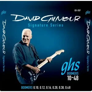 GHS DGF "DAVID GILMOUR" JEU DE CORDES ELECTRIQUES BLEU 10-48 Promotion