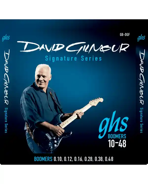 GHS DGF "DAVID GILMOUR" JEU DE CORDES ELECTRIQUES BLEU 10-48 Promotion