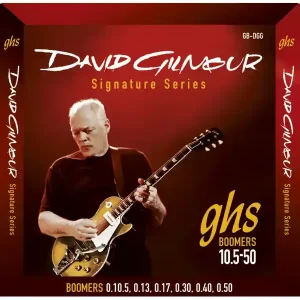 GHS DGG "DAVID GILMOUR" JEU DE CORDES ELECTRIQUES ROUGE 10,5-50 Commander Maintenant