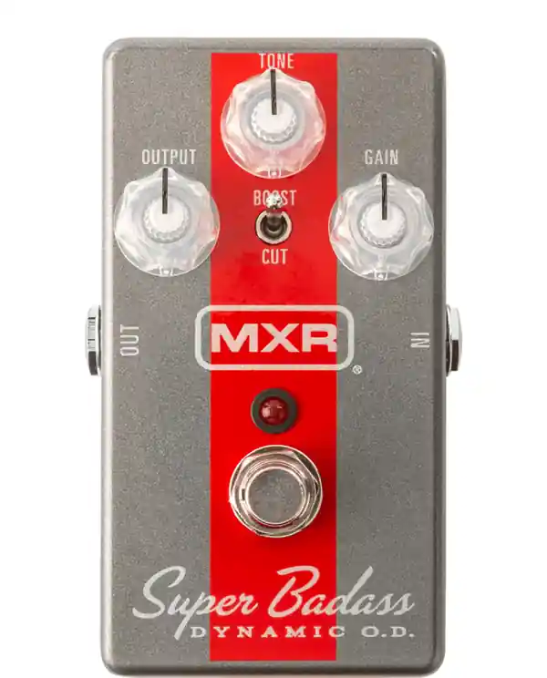 MXR M249 PÉDALES D‘EFFETS OVERDRIVE SUPER BADASS DYNAMIC OVERDRIVE Offre Spéciale