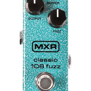 Offre Limitée MXR M296 PÉDALES D‘EFFETS FUZZ CLASSIC 108 FUZZ MINI