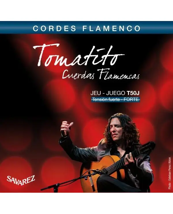 Prix Cassé SAVAREZ T50J CORDES CLASSIQUES TOMATITO JEUX BLEU TIRANT FORT
