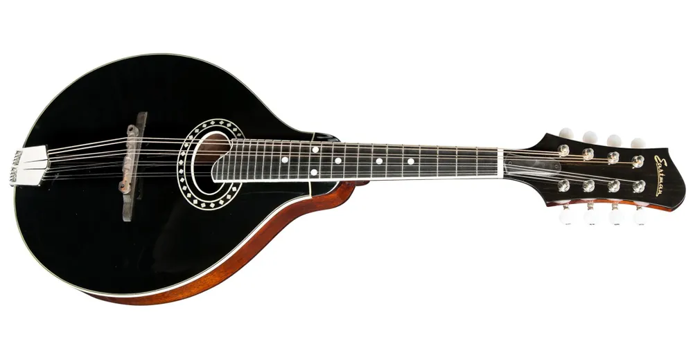 Achetez Aujourd'hui Eastman Guitars A Style Spruce/Maple Mandolin with Case - Black