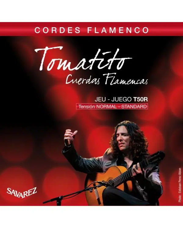 SAVAREZ T50R CORDES CLASSIQUES TOMATITO JEUX ROUGE TIRANT NORMAL Nouveauté