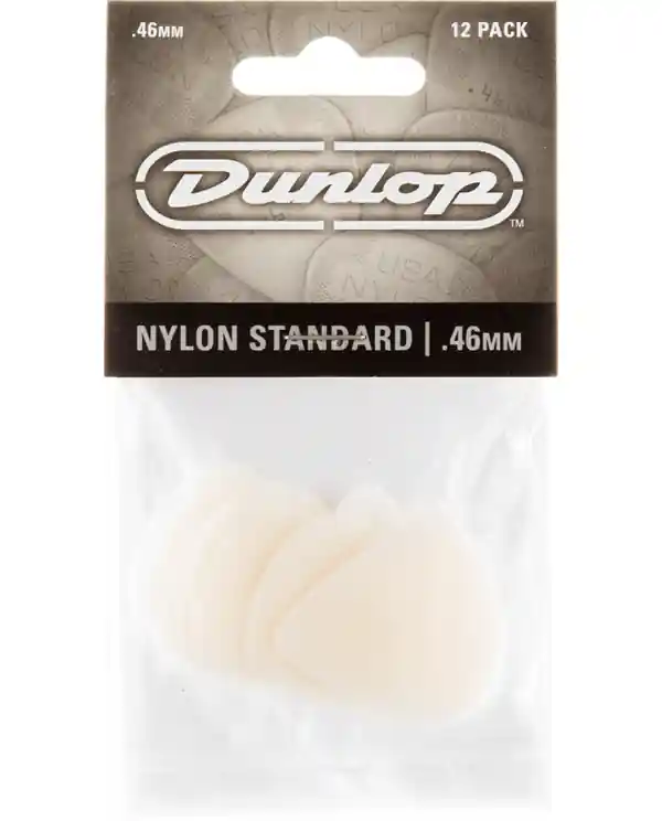 Prix Bas DUNLOP 44P46 NYLON STANDARD PLAYER‘S PACK DE 12 MEDIATORS 0,46mm