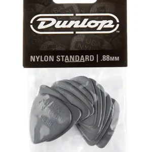 DUNLOP 44P88 NYLON STANDARD PLAYER‘S PACK DE 12 MEDIATORS 0,88mm Réduction