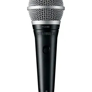 Achat Immédiat SHURE PGA48-XLR MICRO CHANT DYNAMIQUE - CARDIOIDE