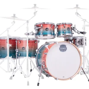 Mapex Limited Edition Armory 6-Piece Shell Pack (22,10,12,14,16,SD) - Garnet Ocean Vente Directe