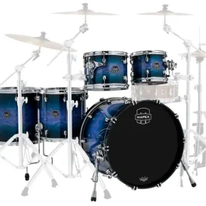 Usine Directe Mapex Saturn VI Studioease 5-Piece Shell Pack (22,10,12,14,16) - Cobalt Burst